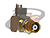 CONECTOR IEC 169-13 TIPO 1.6/5.6 FÊMEA ANGULAR PAINEL C/ TERMINAL DE ATERRAMENTO