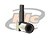 CONECTOR IEC 169-29 TIPO 1.0/2.3 MACHO ANGULAR CABO CRIMPAGEM RG-174 ROSCA