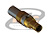 CONECTOR IEC 169-29 TIPO 1.0/2.3 FÊMEA RETO CABO PAINEL CRIMPAGEM 0.4/2.5