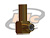 CONECTOR MCX MACHO ANGULAR CABO CRIMPAGEM RG-174 