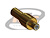CONECTOR MCX MACHO RETO CABO CRIMPAGEM RG-174 