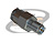 CONECTOR SMA FÊMEA RETO CABO PRENSA CABO RGC-58 REVERSO