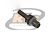CONECTOR SMA FÊMEA RETO CABO PAINEL CRIMPAGEM RG-174 REVERSO