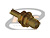 CONECTOR SMA FÊMEA RETO CABO PAINEL CRIMPAGEM RG-178