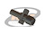 CONECTOR SMA FÊMEA RETO CABO PAINEL CRIMPAGEM RG-174 BASE RETANGULAR 11,40 MM