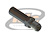 CONECTOR SMA FÊMEA RETO CABO CRIMPAGEM RG-58 REVERSO PINO FIXO