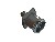 CONECTOR DIN 7/16 FÊMEA RETO CABO PAINEL PRENSA CABO RGC-58 BASE QUADRADA 31,70MM