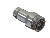 CONECTOR DIN 7/16 FÊMEA RETO CABO PRENSA CABO 1/2" FLEXÍVEL PINO SOLDA
