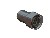 CONECTOR DIN 7/16 MACHO RETO CABO PRENSA CABO 1/2" FLEXÍVEL PINO SOB PRESSAO