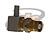 CONECTOR IEC 169-13 TIPO 1.6/5.6 FÊMEA ANGULAR CABO PAINEL CRIMPAGEM RG-179