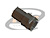 CONECTOR F MACHO RETO CABO CRIMPAGEM RG-6