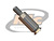CONECTOR F FÊMEA RETO CABO PRENSA CABO RG-213