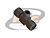 ADAPTADOR N 50 OHMS ( T ) 2 MACHOS 1 FÏ¿½MEA