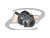 CONECTOR N 50 OHMS FÊMEA RETO CABO PAINEL CRIMPAGEM RG-174 PINO FIXO