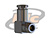 CONECTOR N 50 OHMS FÊMEA ANGULAR CABO PRENSA CABO RGC-213