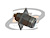 CONECTOR N 50 OHMS FÊMEA RETO CABO PAINEL SOLDA 0.141" BASE QUADRADA