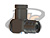 CONECTOR N 50 OHMS MACHO ANGULAR CABO PRENSA CABO 1/2" FLEXÍVEL PINO SOLDA