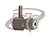 CONECTOR UHF FÊMEA ANGULAR CABO PAINEL CRIMPAGEM RG-58