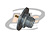CONECTOR UHF FÊMEA RETO PAINEL BASE REDONDA 33,30MM ROSCA E PORCA