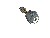 CONECTOR UHF FÊMEA RETO PAINEL PINO ROSCADO 47 MM C/ ROSCA E 2 PORCAS PARA FIXACAO