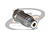 ADAPTADOR DE CONVERSÃO RETO F MACHO X RCA FEMEA