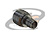 ADAPTADOR DE CONVERSÃO RETO N MACHO 50 OHMS X IEC MACHO