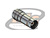 ADAPTADOR DE CONVERSÃO IEC 169-13 MACHO X BNC FÊMEA