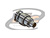 ADAPTADOR DE CONVERSÃO BNC 50 OHMS MACHO X SMB 50 OHMS FEMEA