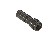 CONECTOR UHF MACHO RETO CABO PRENSA CABO 1/4" RÍGIDO COM SISTEMA DE PRESILHAS