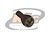 CONECTOR UHF MACHO RETO CABO CRIMPAGEM RG-58 PINO FIXO SEM REDUTOR