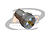 CONECTOR UHF MACHO RETO CABO PRENSA CABO RG-58