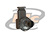 CONECTOR BNC 75 OHMS FÊMEA ANGULAR CABO PAINEL PRENSA CABO 0.3/1.8