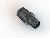 CONECTOR BNC 75 OHMS FÊMEA RETO CABO PRENSA CABO RG-59