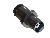 CONECTOR BNC 50 OHMS FÊMEA RETO CABO PRENSA CABO RG-174