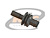 CONECTOR BNC 75 OHMS FÊMEA RETO CABO PAINEL CRIMPAGEM RG-59