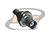 CONECTOR BNC 50 OHMS FÊMEA RETO CABO PAINEL CRIMPAGEM 0.3/1.8 PINO FIXO ROSCA E 2 PORCAS