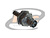 CONECTOR BNC 75 OHMS FÊMEA RETO CABO PAINEL CRIMPAGEM TZC-75024