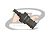 CONECTOR BNC 50 OHMS FÊMEA RETO RADIO MOTOROLA CP200/EP450