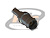 CONECTOR BNC 75 OHMS FÊMEA RETO CABO CRIMPAGEM 0.3/1.8