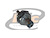 CONECTOR BNC 75 OHMS FÊMEA RETO CABO PAINEL CRIMPAGEM 0.4/2.5