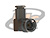 CONECTOR BNC 75 OHMS MACHO ANGULAR CABO PRENSA CABO 0.3/1.8