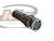 CONECTOR BNC 75 OHMS MACHO RETO CABO CRIMPAGEM 0.8/4.8 DT PINO FIXO