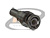 CONECTOR BNC 50 OHMS MACHO RETO CABO CRIMPAGEM RG-59 PINO FIXO