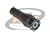 CONECTOR BNC 50 OHMS MACHO RETO CABO CRIMPAGEM RG-6 PINO FIXO