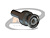 CONECTOR BNC 75 OHMS MACHO RETO CABO CRIMPAGEM RG-6