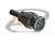 CONECTOR BNC 75 OHMS MACHO RETO CABO CRIMPAGEM 0.4/2.5 PINO FIXO