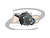 CONECTOR TNC FÊMEA RETO CABO PAINEL CRIMPAGEM RG-174 REVERSO PINO FIXO C/ SOLDA LATERAL