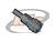CONECTOR TNC MACHO RETO CABO CRIMPAGEM RGC-58 REVERSO PINO FIXO
