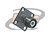 CONECTOR TNC MACHO RETO PAINEL COM BASE QUADRADA 25,4MM