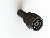CONECTOR TNC MACHO RETO CABO CRIMPAGEM RG-58 REVERSO